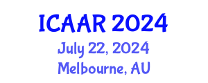 International Conference on Antibiotics and Antibiotic Resistance (ICAAR) July 22, 2024 - Melbourne, Australia