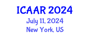 International Conference on Antibiotics and Antibiotic Resistance (ICAAR) July 11, 2024 - New York, United States