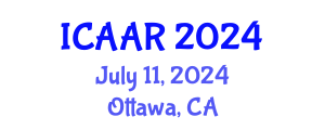 International Conference on Antibiotics and Antibiotic Resistance (ICAAR) July 11, 2024 - Ottawa, Canada