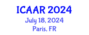 International Conference on Antibiotics and Antibiotic Resistance (ICAAR) July 18, 2024 - Paris, France