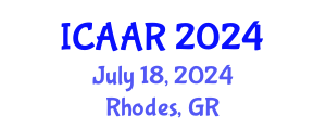 International Conference on Antibiotics and Antibiotic Resistance (ICAAR) July 18, 2024 - Rhodes, Greece