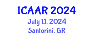 International Conference on Antibiotics and Antibiotic Resistance (ICAAR) July 11, 2024 - Santorini, Greece
