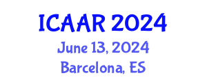 International Conference on Antibiotics and Antibiotic Resistance (ICAAR) June 13, 2024 - Barcelona, Spain