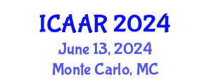 International Conference on Antibiotics and Antibiotic Resistance (ICAAR) June 13, 2024 - Monte Carlo, Monaco