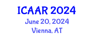International Conference on Antibiotics and Antibiotic Resistance (ICAAR) June 20, 2024 - Vienna, Austria