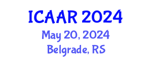 International Conference on Antibiotics and Antibiotic Resistance (ICAAR) May 20, 2024 - Belgrade, Serbia