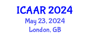 International Conference on Antibiotics and Antibiotic Resistance (ICAAR) May 23, 2024 - London, United Kingdom