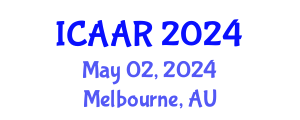 International Conference on Antibiotics and Antibiotic Resistance (ICAAR) May 02, 2024 - Melbourne, Australia