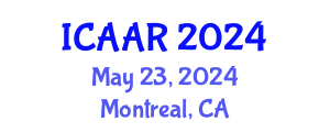 International Conference on Antibiotics and Antibiotic Resistance (ICAAR) May 23, 2024 - Montreal, Canada