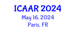International Conference on Antibiotics and Antibiotic Resistance (ICAAR) May 16, 2024 - Paris, France
