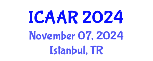 International Conference on Antibiotics and Antibiotic Resistance (ICAAR) November 07, 2024 - Istanbul, Turkey