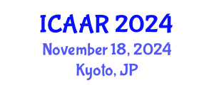 International Conference on Antibiotics and Antibiotic Resistance (ICAAR) November 18, 2024 - Kyoto, Japan