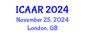 International Conference on Antibiotics and Antibiotic Resistance (ICAAR) November 25, 2024 - London, United Kingdom
