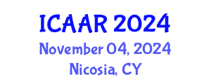 International Conference on Antibiotics and Antibiotic Resistance (ICAAR) November 04, 2024 - Nicosia, Cyprus