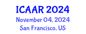 International Conference on Antibiotics and Antibiotic Resistance (ICAAR) November 04, 2024 - San Francisco, United States