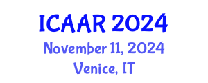 International Conference on Antibiotics and Antibiotic Resistance (ICAAR) November 11, 2024 - Venice, Italy