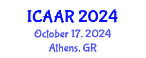 International Conference on Antibiotics and Antibiotic Resistance (ICAAR) October 17, 2024 - Athens, Greece