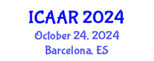 International Conference on Antibiotics and Antibiotic Resistance (ICAAR) October 24, 2024 - Barcelona, Spain
