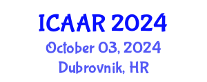 International Conference on Antibiotics and Antibiotic Resistance (ICAAR) October 03, 2024 - Dubrovnik, Croatia
