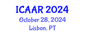 International Conference on Antibiotics and Antibiotic Resistance (ICAAR) October 28, 2024 - Lisbon, Portugal