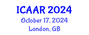 International Conference on Antibiotics and Antibiotic Resistance (ICAAR) October 17, 2024 - London, United Kingdom