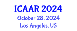 International Conference on Antibiotics and Antibiotic Resistance (ICAAR) October 28, 2024 - Los Angeles, United States