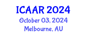 International Conference on Antibiotics and Antibiotic Resistance (ICAAR) October 03, 2024 - Melbourne, Australia