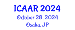 International Conference on Antibiotics and Antibiotic Resistance (ICAAR) October 28, 2024 - Osaka, Japan