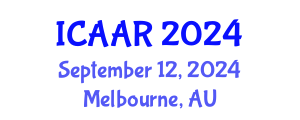International Conference on Antibiotics and Antibiotic Resistance (ICAAR) September 12, 2024 - Melbourne, Australia