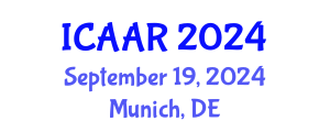 International Conference on Antibiotics and Antibiotic Resistance (ICAAR) September 19, 2024 - Munich, Germany