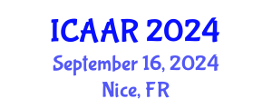 International Conference on Antibiotics and Antibiotic Resistance (ICAAR) September 16, 2024 - Nice, France