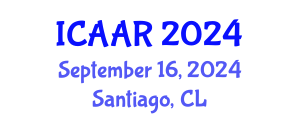 International Conference on Antibiotics and Antibiotic Resistance (ICAAR) September 16, 2024 - Santiago, Chile