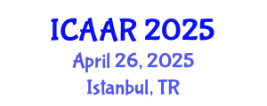 International Conference on Antibiotics and Antibiotic Resistance (ICAAR) April 26, 2025 - Istanbul, Turkey