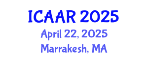 International Conference on Antibiotics and Antibiotic Resistance (ICAAR) April 22, 2025 - Marrakesh, Morocco