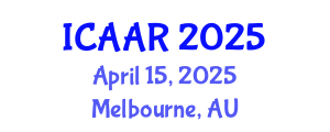 International Conference on Antibiotics and Antibiotic Resistance (ICAAR) April 15, 2025 - Melbourne, Australia