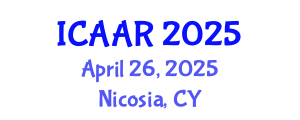 International Conference on Antibiotics and Antibiotic Resistance (ICAAR) April 26, 2025 - Nicosia, Cyprus