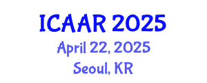 International Conference on Antibiotics and Antibiotic Resistance (ICAAR) April 22, 2025 - Seoul, Republic of Korea