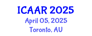 International Conference on Antibiotics and Antibiotic Resistance (ICAAR) April 05, 2025 - Toronto, Australia