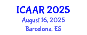 International Conference on Antibiotics and Antibiotic Resistance (ICAAR) August 16, 2025 - Barcelona, Spain