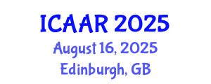 International Conference on Antibiotics and Antibiotic Resistance (ICAAR) August 16, 2025 - Edinburgh, United Kingdom