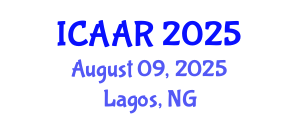 International Conference on Antibiotics and Antibiotic Resistance (ICAAR) August 09, 2025 - Lagos, Nigeria
