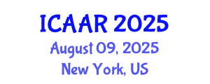 International Conference on Antibiotics and Antibiotic Resistance (ICAAR) August 09, 2025 - New York, United States
