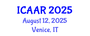 International Conference on Antibiotics and Antibiotic Resistance (ICAAR) August 12, 2025 - Venice, Italy