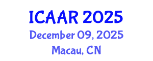 International Conference on Antibiotics and Antibiotic Resistance (ICAAR) December 09, 2025 - Macau, China