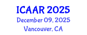 International Conference on Antibiotics and Antibiotic Resistance (ICAAR) December 09, 2025 - Vancouver, Canada