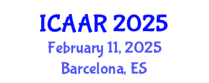 International Conference on Antibiotics and Antibiotic Resistance (ICAAR) February 11, 2025 - Barcelona, Spain