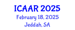 International Conference on Antibiotics and Antibiotic Resistance (ICAAR) February 18, 2025 - Jeddah, Saudi Arabia
