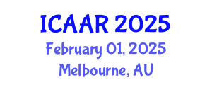 International Conference on Antibiotics and Antibiotic Resistance (ICAAR) February 01, 2025 - Melbourne, Australia