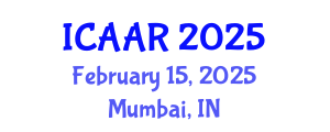 International Conference on Antibiotics and Antibiotic Resistance (ICAAR) February 15, 2025 - Mumbai, India