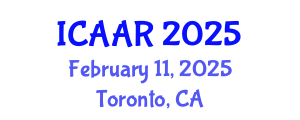 International Conference on Antibiotics and Antibiotic Resistance (ICAAR) February 11, 2025 - Toronto, Canada